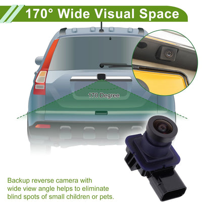 Rear View Backup Camera for Ford Fusion (2013-2020)