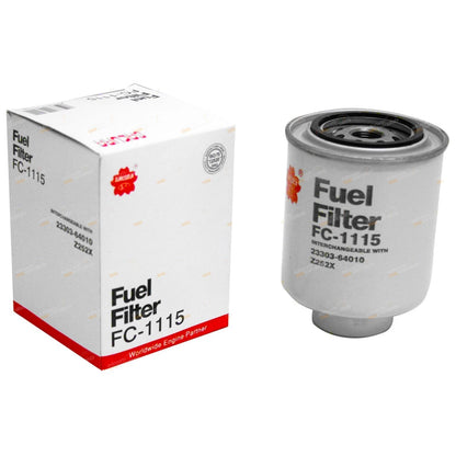 Diesel Fuel Primer Pump Assembly + Filter for Toyota Hilux 2L & 3L