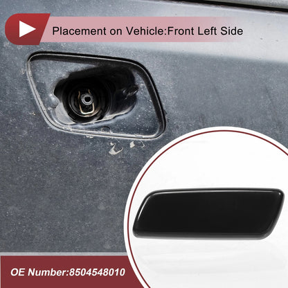 Front Left Washer Nozzle Cover for Lexus RX350 (2010-2013) Black 1 Pcs