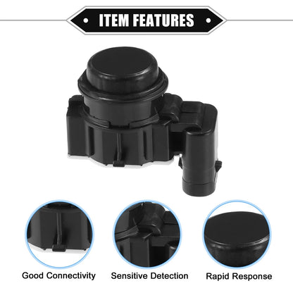 2 x PDC Reverse Parking Assist Sensors for Dodge Jeep (2011-2023) Black