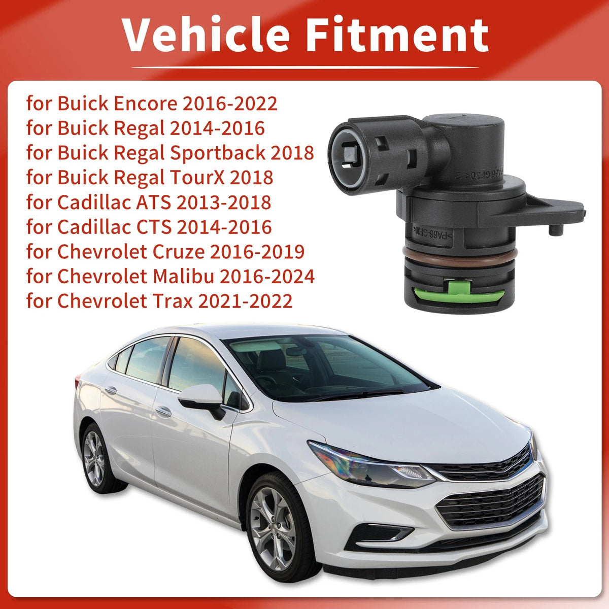 PCV Valve for Chevrolet Cruze Malibu for Cadillac Buick