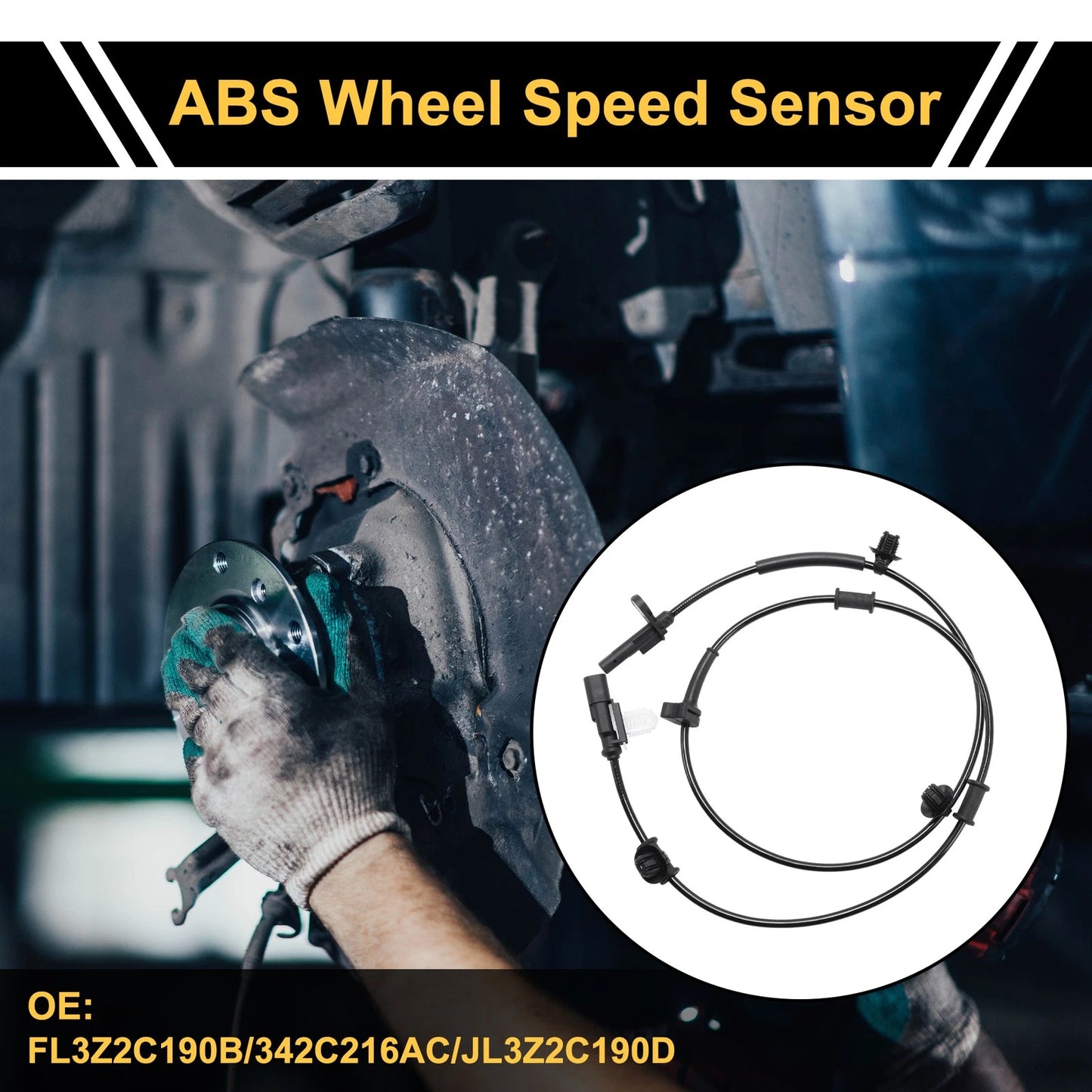 ABS Wheel Speed Sensor for Ford F-150 (2015-2020) Rear Left