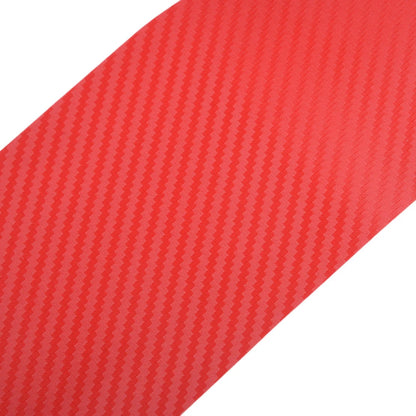 Red Carbon Fiber Interior Door Kick Plates Trim Decal for Honda Accord (2018-2021)
