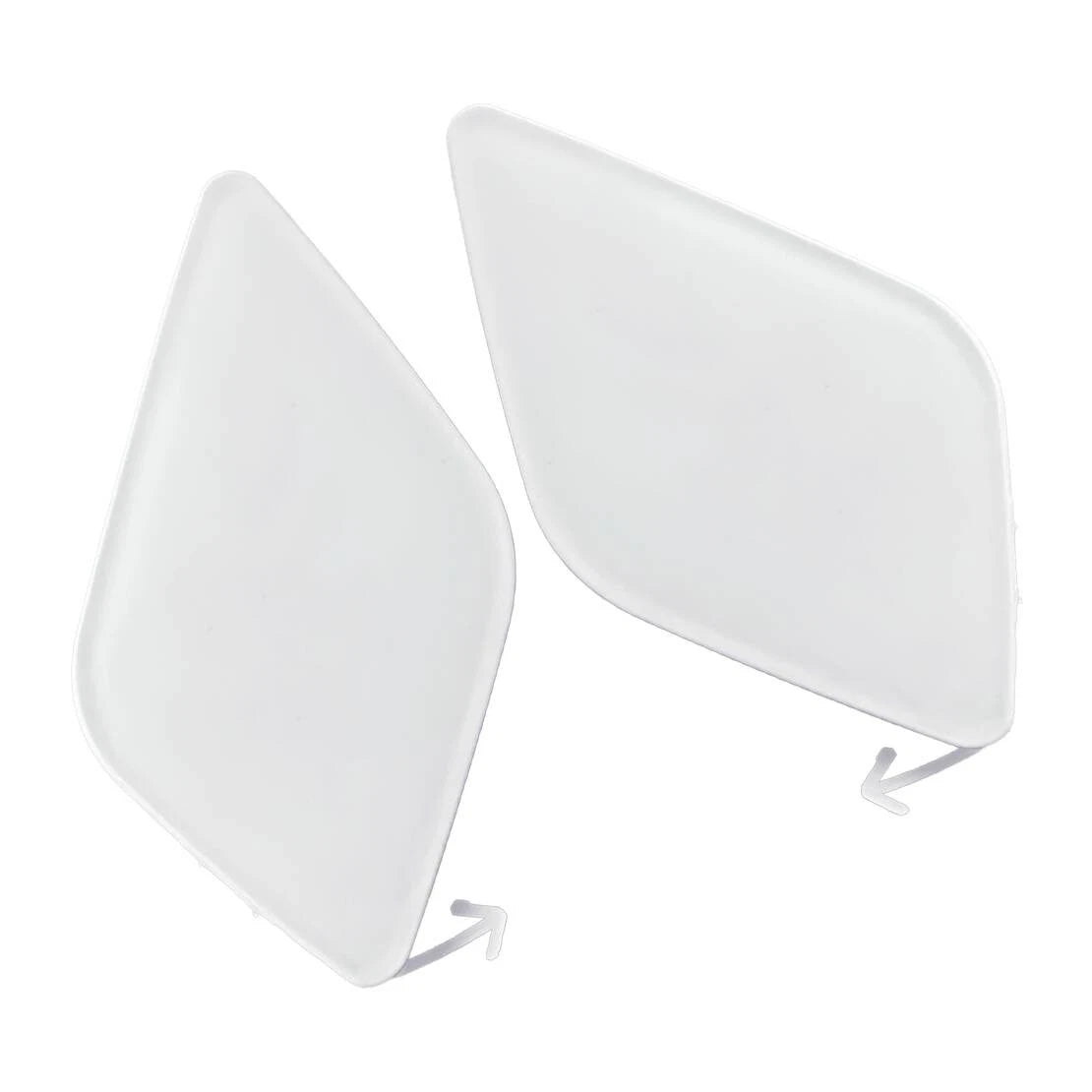 White Front Tow Eye Hook Cover Cap for Lexus UX300 UX200 UX250h