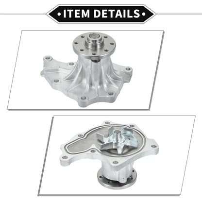 Water Pump with Rubber Ring for Isuzu Engine 4JB1