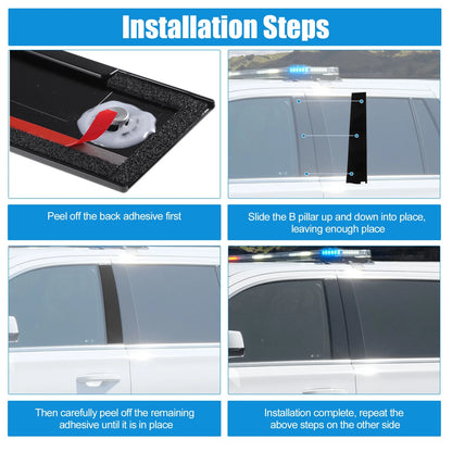 Door B Pillar Trim Panel for Cadillac & Chevy
