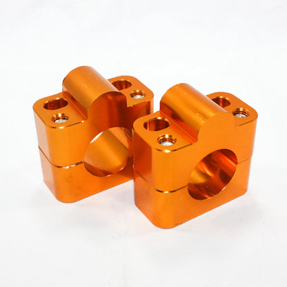 CNC Gold Handle Bar Clamp Riser for PIT PRO TRAIL DIRT QUAD BIKE ATV