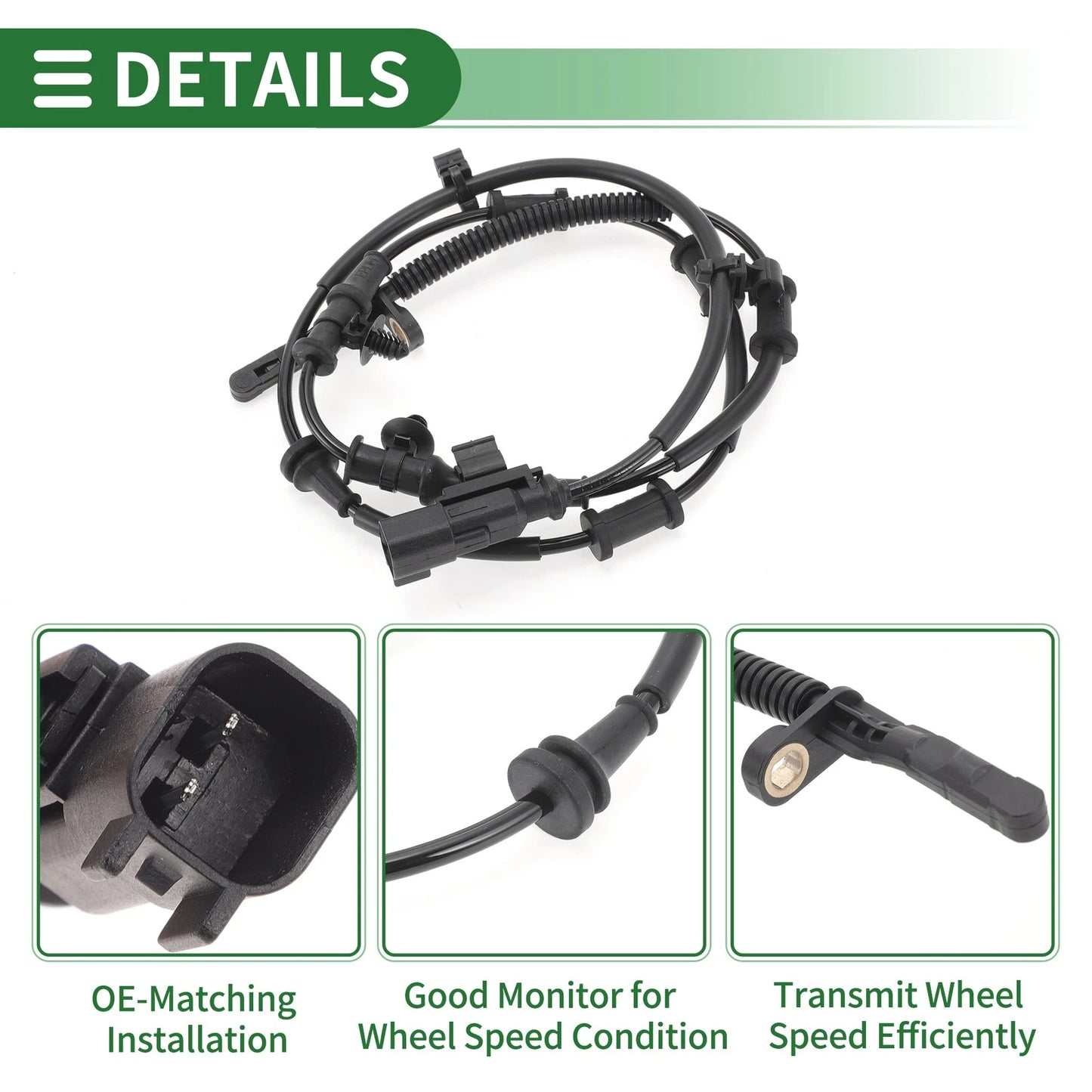 ABS Wheel Speed Sensor for Jeep Wrangler (2018-2022)