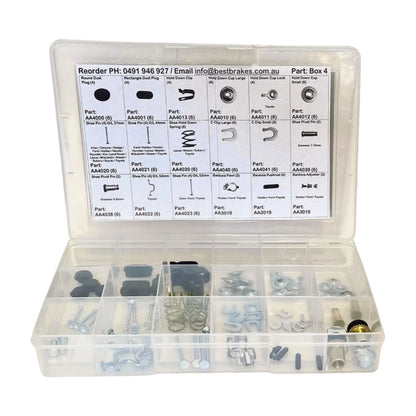74 Piece Hand / Park Brake Assortment for Make Model