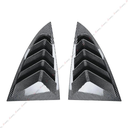 Rear Window Louver Shutter Cover Trim for Tesla Model 3
