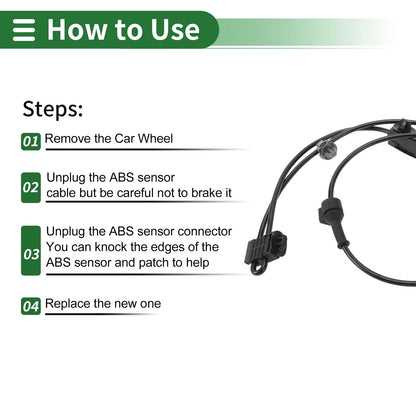 ABS Wheel Speed Sensor for Mazda 3 (2019)