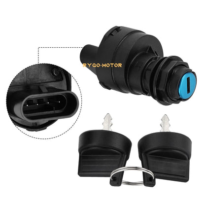 3-Position Ignition Key Switch for Polaris Sportsman 850/570/450/1000 (2021–2024)