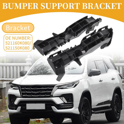 Front Bumper Support Bracket for Toyota Fortuner (2009-2011) 1 Pair