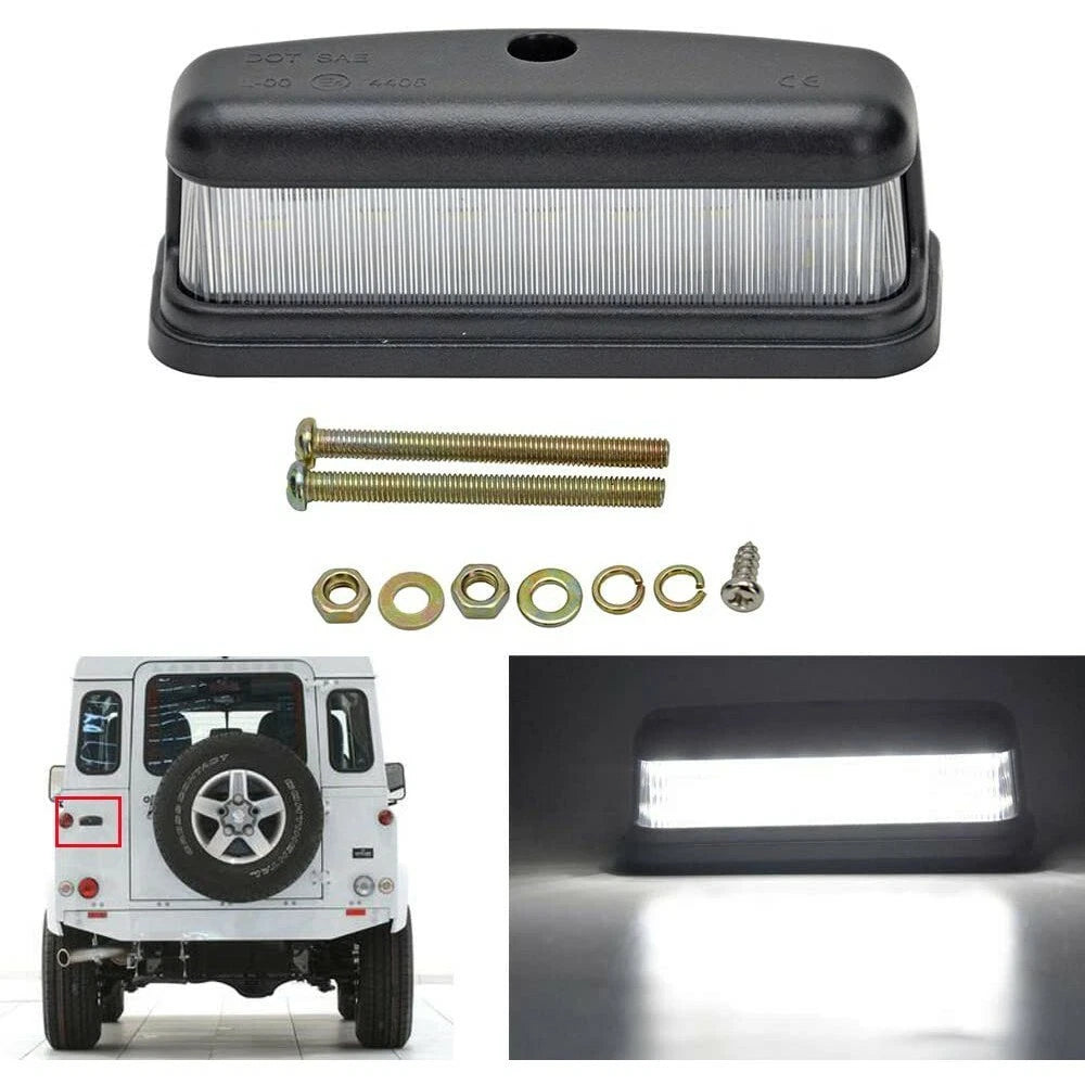 LED Rear License Plate Light for Land Rover Defender 90/110 (1983-2016)