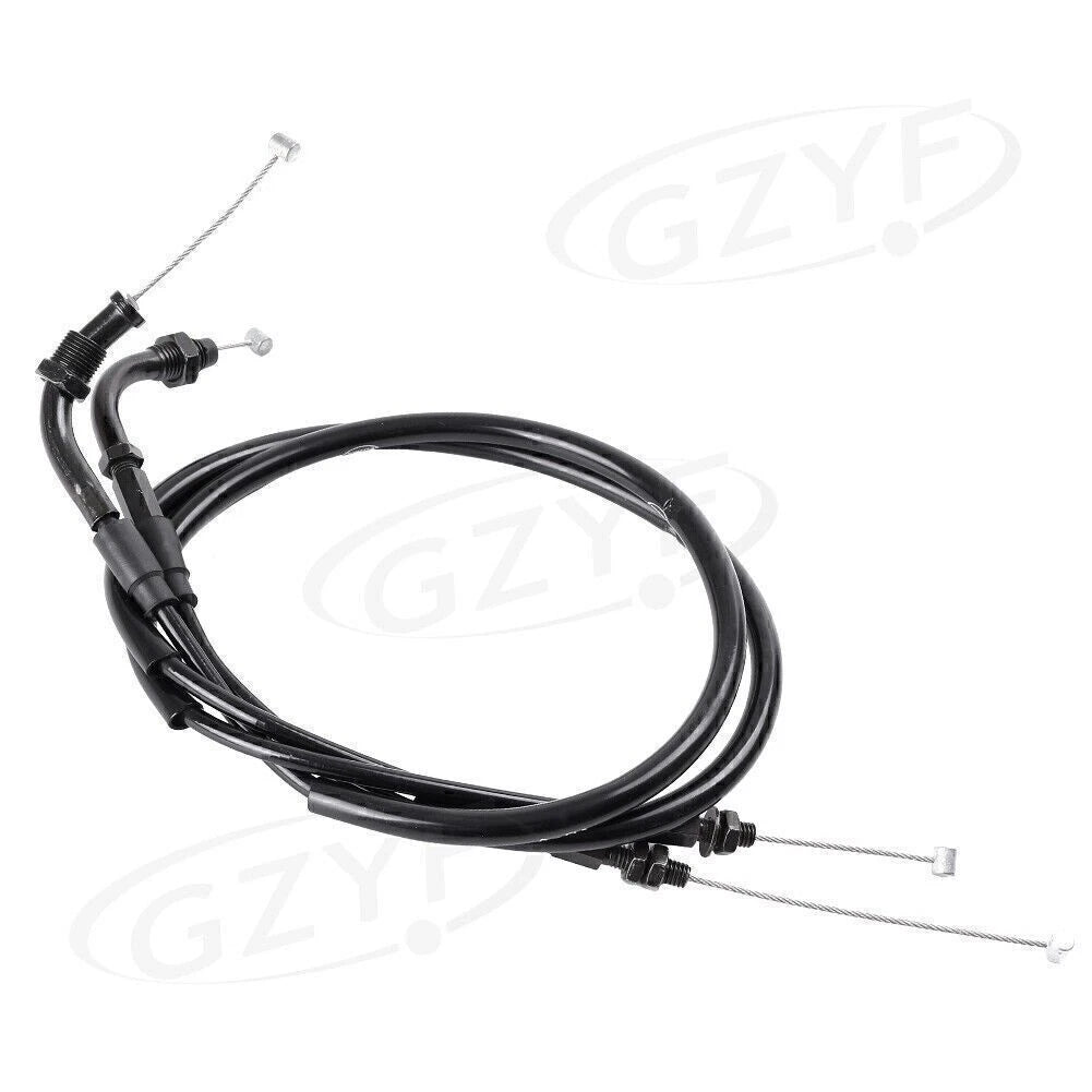 Throttle Cables for Honda CBR1000RR 2008-2011 - Black Motorcycle Accelerator Lines