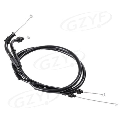 Throttle Cables for Honda CBR1000RR 2008-2011 - Black Motorcycle Accelerator Lines