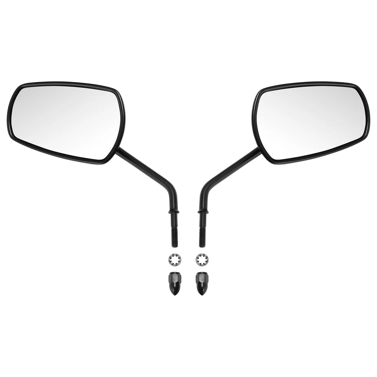 8mm Rear View Mirrors for Harley Road Glide Electra Street Glide Sportster