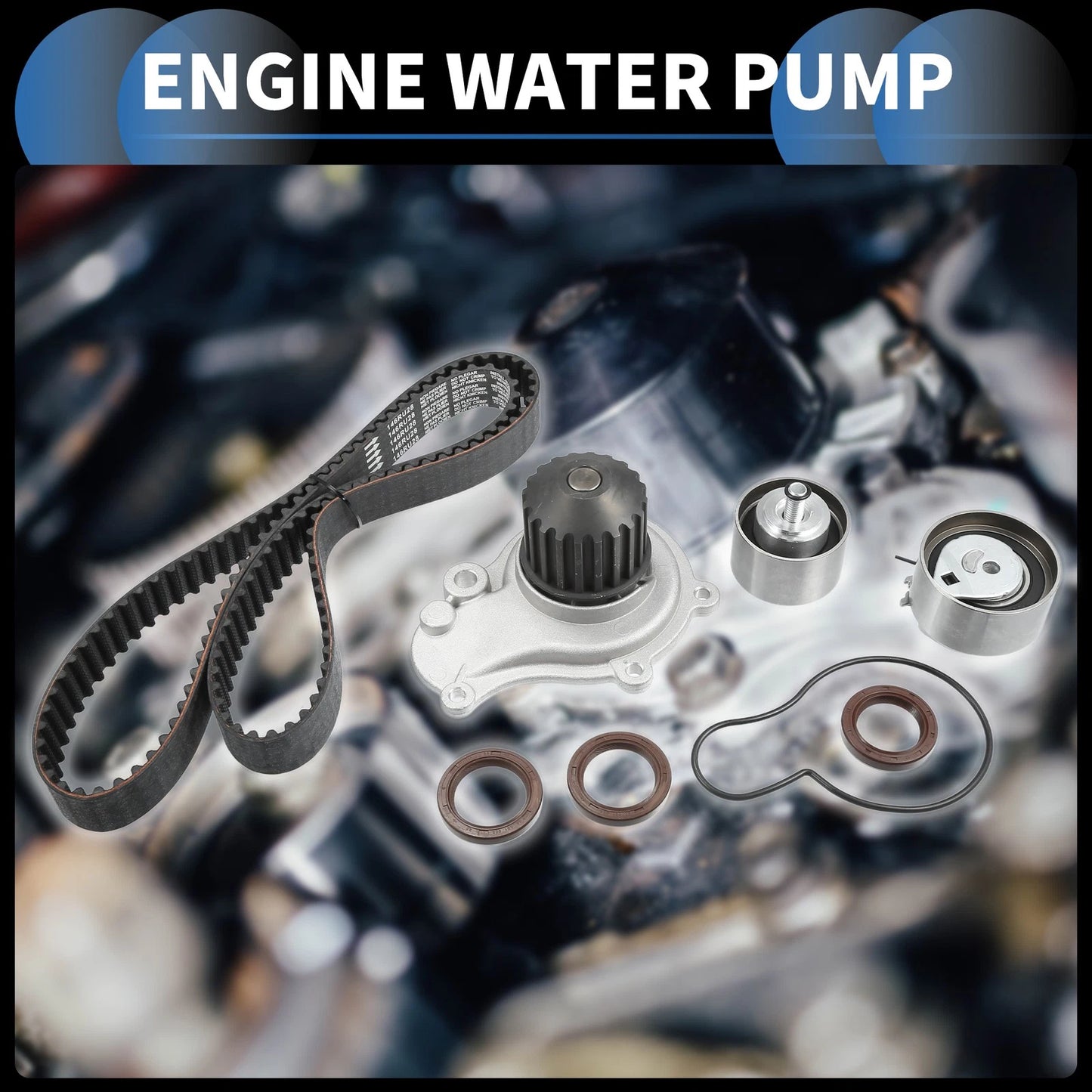 Water Pump for Chrysler Pt Cruiser With Timing Belt Kit