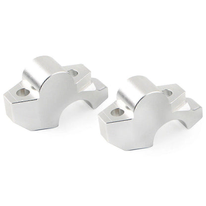 Silver Motor Handlebar Riser Clamp for Honda XADV-750 (2017-2019)
