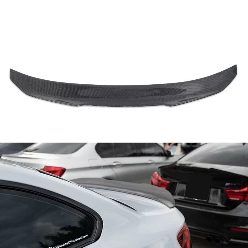 REAL Carbon Fiber Rear Trunk Spoiler Wing PSM-Style for BMW M4 F82 Coupe 15-20