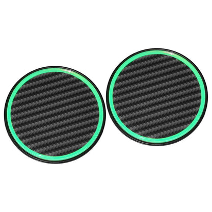 LED Car Cup Holder Night Light Coaster for Auto Accessories