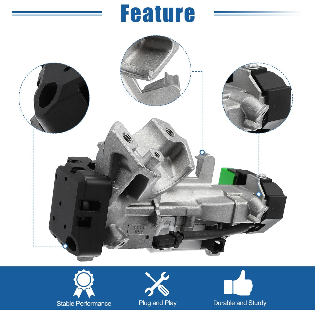Ignition Switch Lock Cylinder Assembly for Honda Accord (2003-2007)