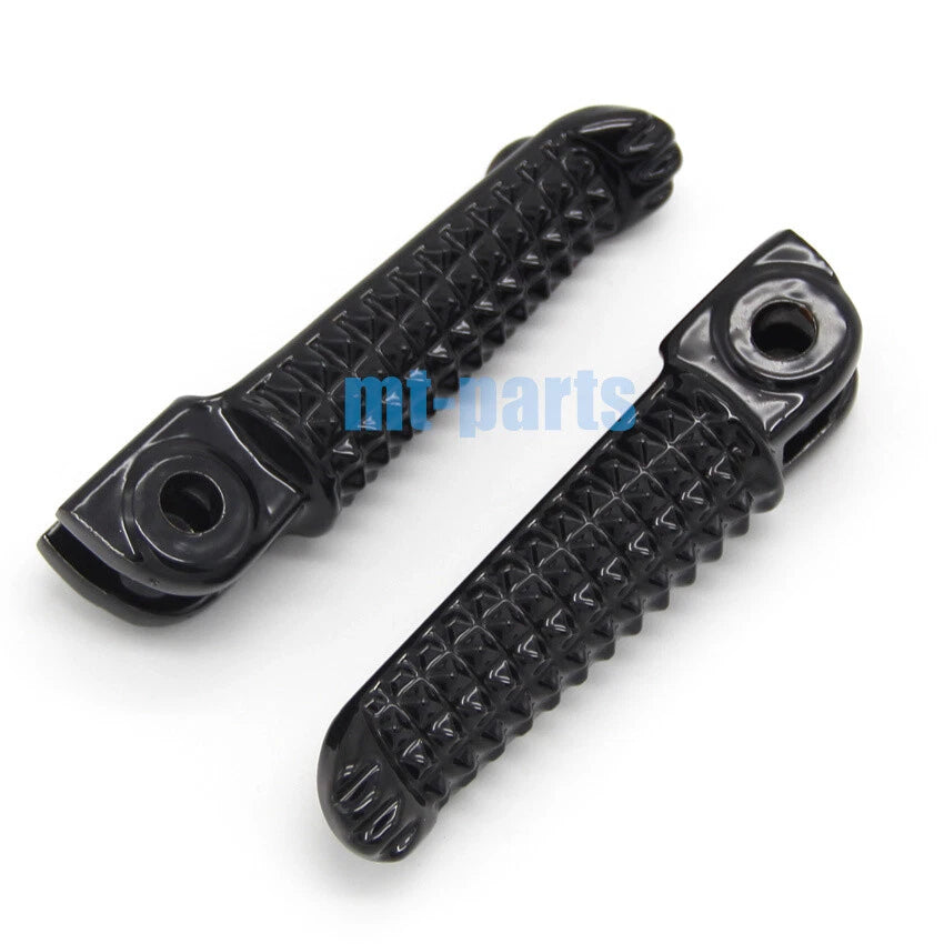 Black Front Footrest Pegs for Yamaha YZF R6 (1999-2020)