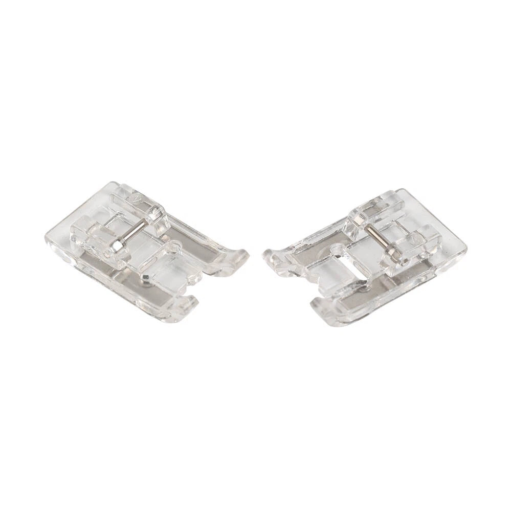 2 x Satin Stitch Snap-On Presser Feet for Juki Brother Singer Janome Babylock
