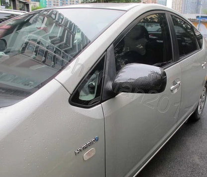 Side Mirror Cover Trim for Toyota Yaris, Corolla, VIOS (2007-2011) 2 x Carbon Fiber