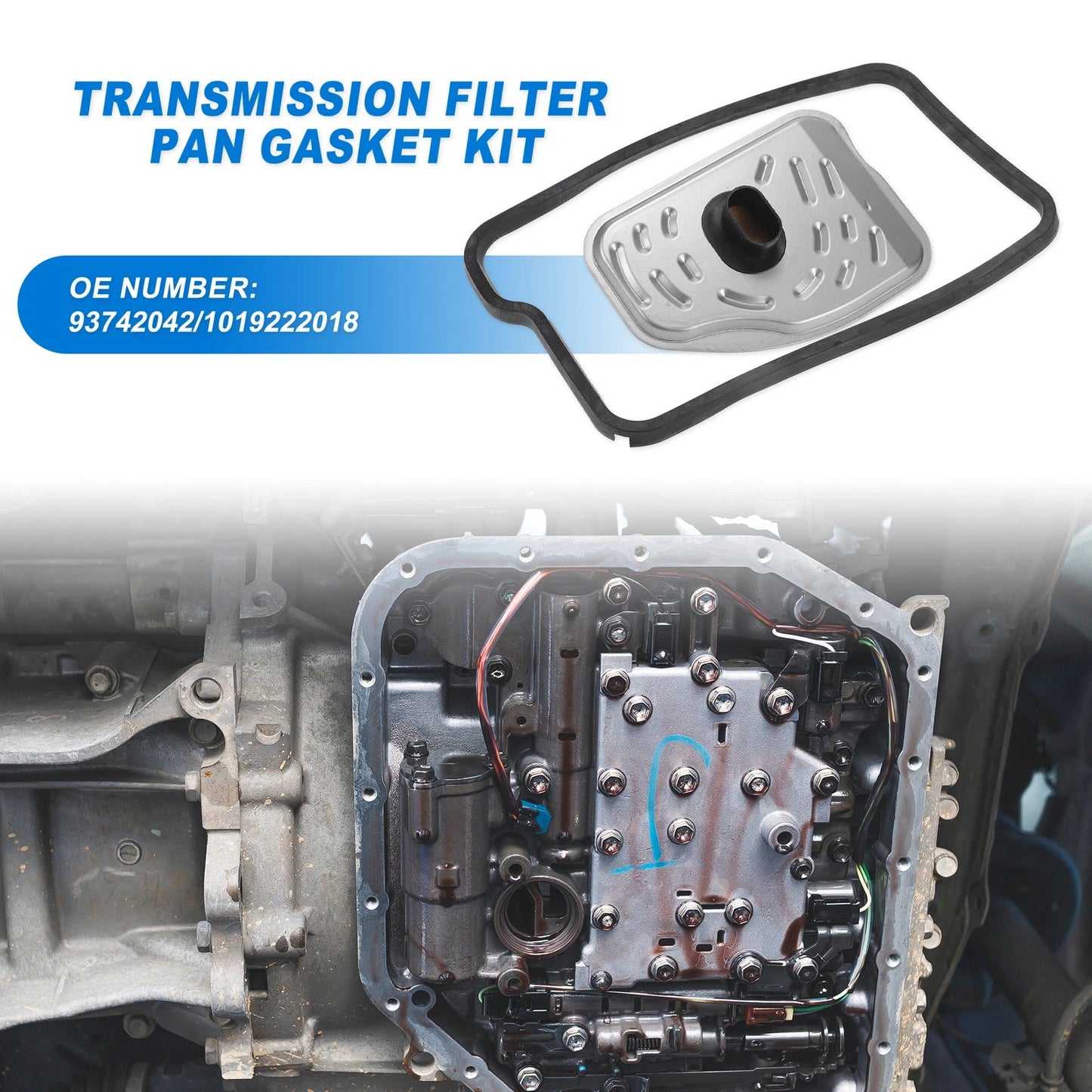 Transmission Filter Oil Pan Gasket Kit for Buick