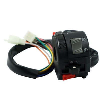 7/8" Handlebar Horn Button Turn Signal Fog Light Switch for Motorcycle