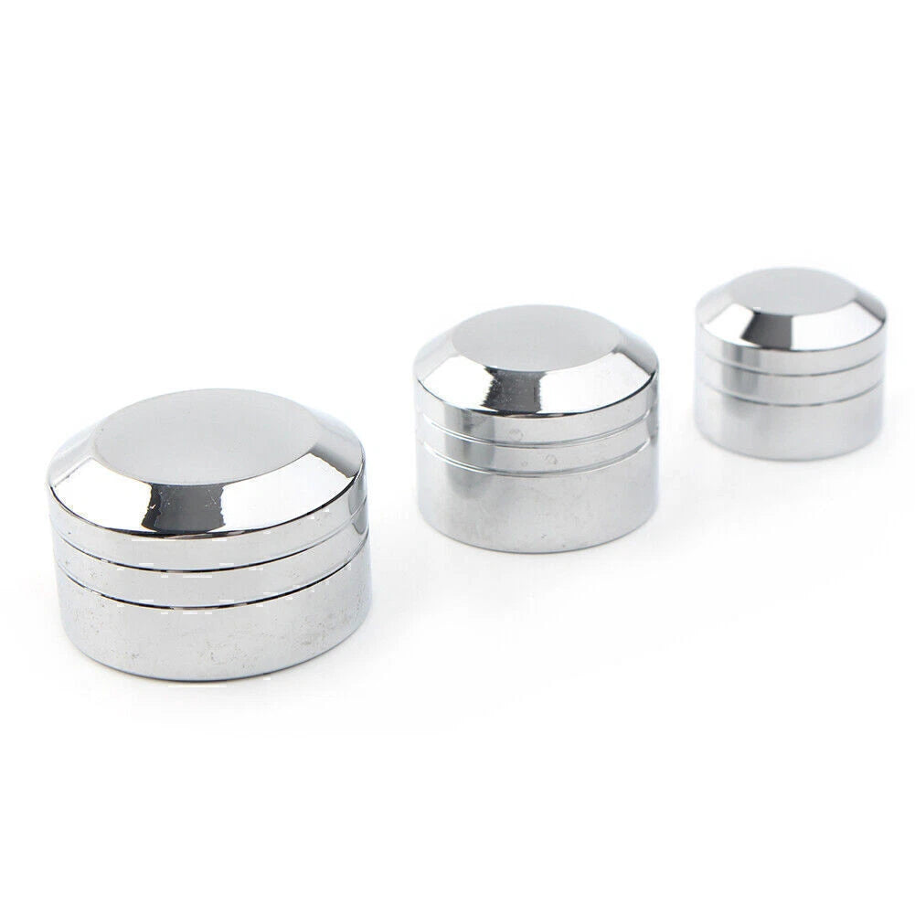 10 x CNC Inner 9/11/13mm Schrauben Bolt Topper Caps Covers for Harley Chrome