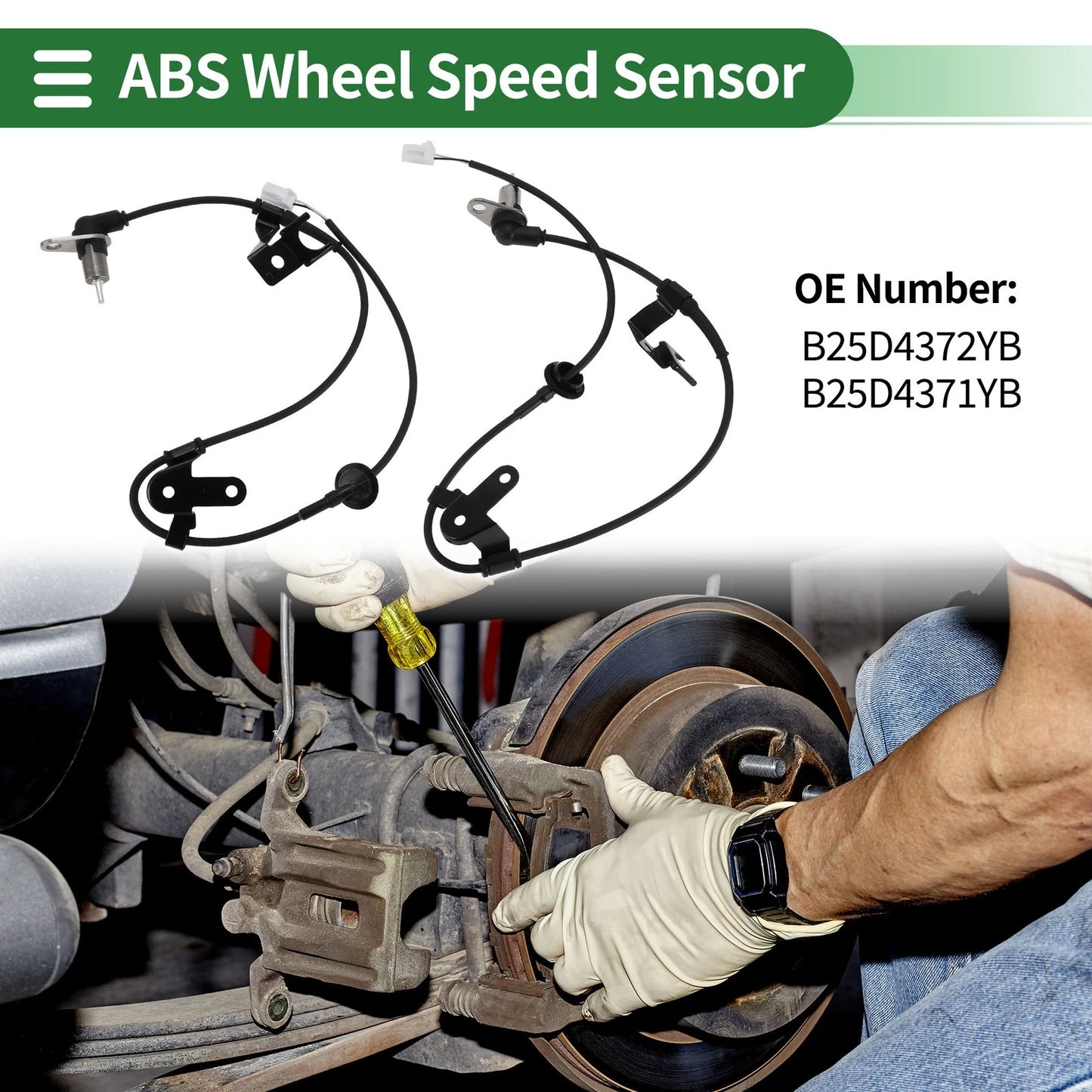 ABS Wheel Speed Sensor for Mazda 323 S (1998-2004)