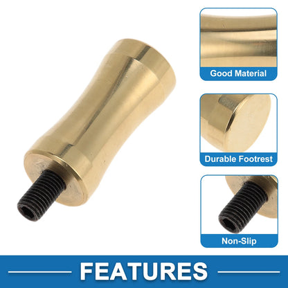 Brass Shifter Footrests Pegs for Harley-Davidson 883R (2009–2010)