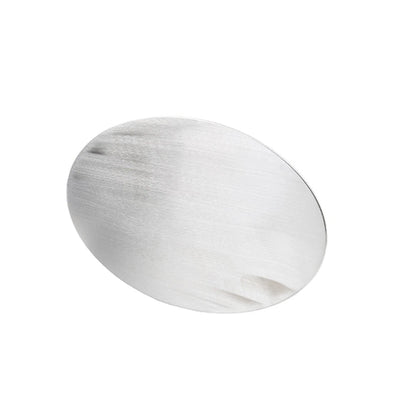2.5mm Aluminum Custom Oval License Plate for Motorcycle DIY