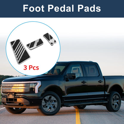 3 x Automatic Foot Accelerator Pedal Covers for Ford Ranger