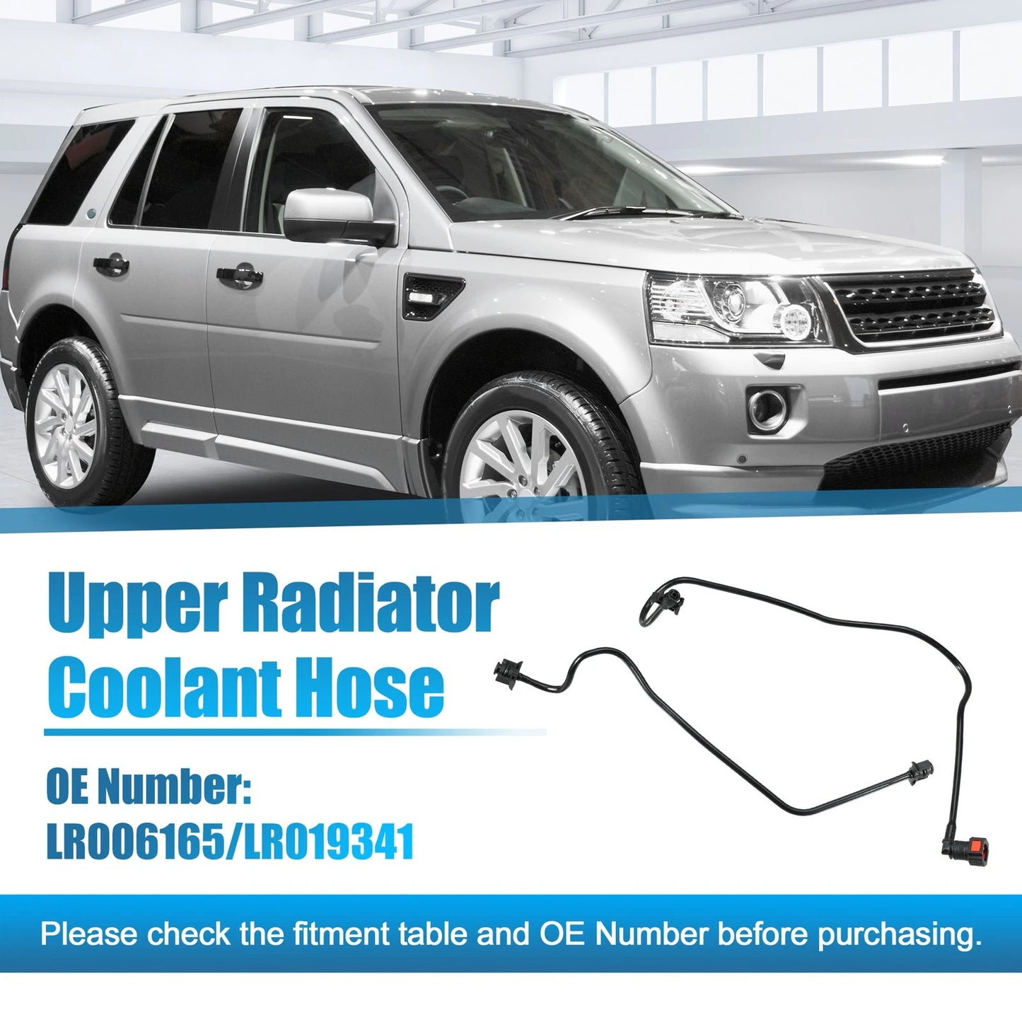 Upper Radiator Coolant Hose Set for Land Rover LR2 (2008-2015)