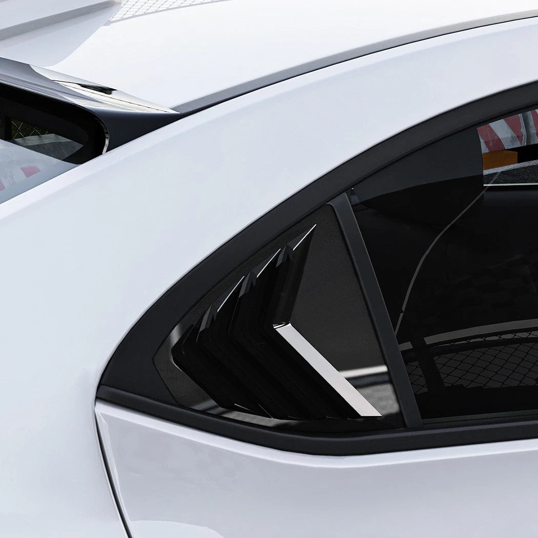 Rear Side Window Quarter Glass Louver Cover for Subaru WRX STI VB (2022–2025)