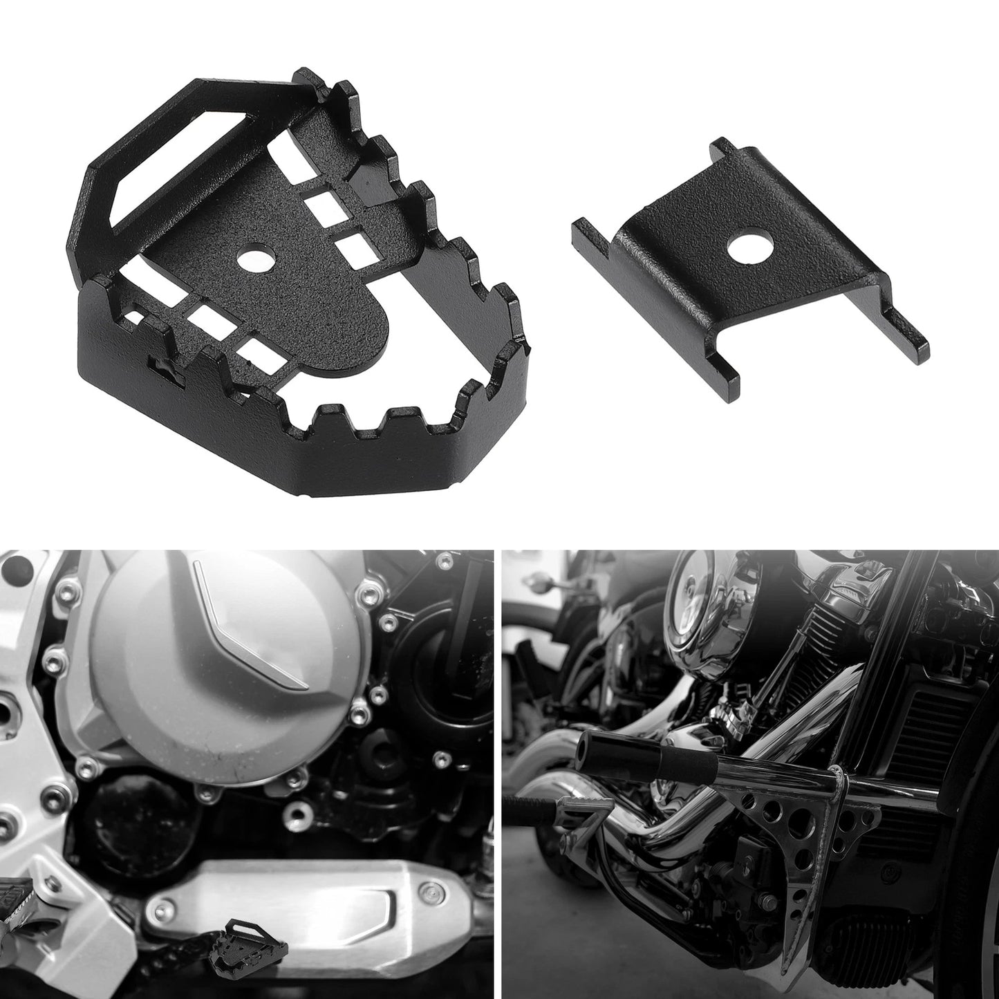 Rear Foot Brake Lever Pedal Step Plate Tip for BMW F750GS