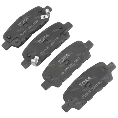 Rear Disc Brake Pads for Dualis J10 Wagon 2x Left/Right (2007-2016)