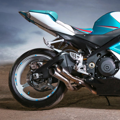 12 x 17inch Motorcycle Wheel Rim Decals for Suzuki GSX-R 250