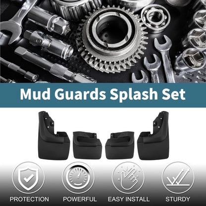 Mud Flaps Splash Guards for Toyota Land Cruiser LC80 (1990–1997)