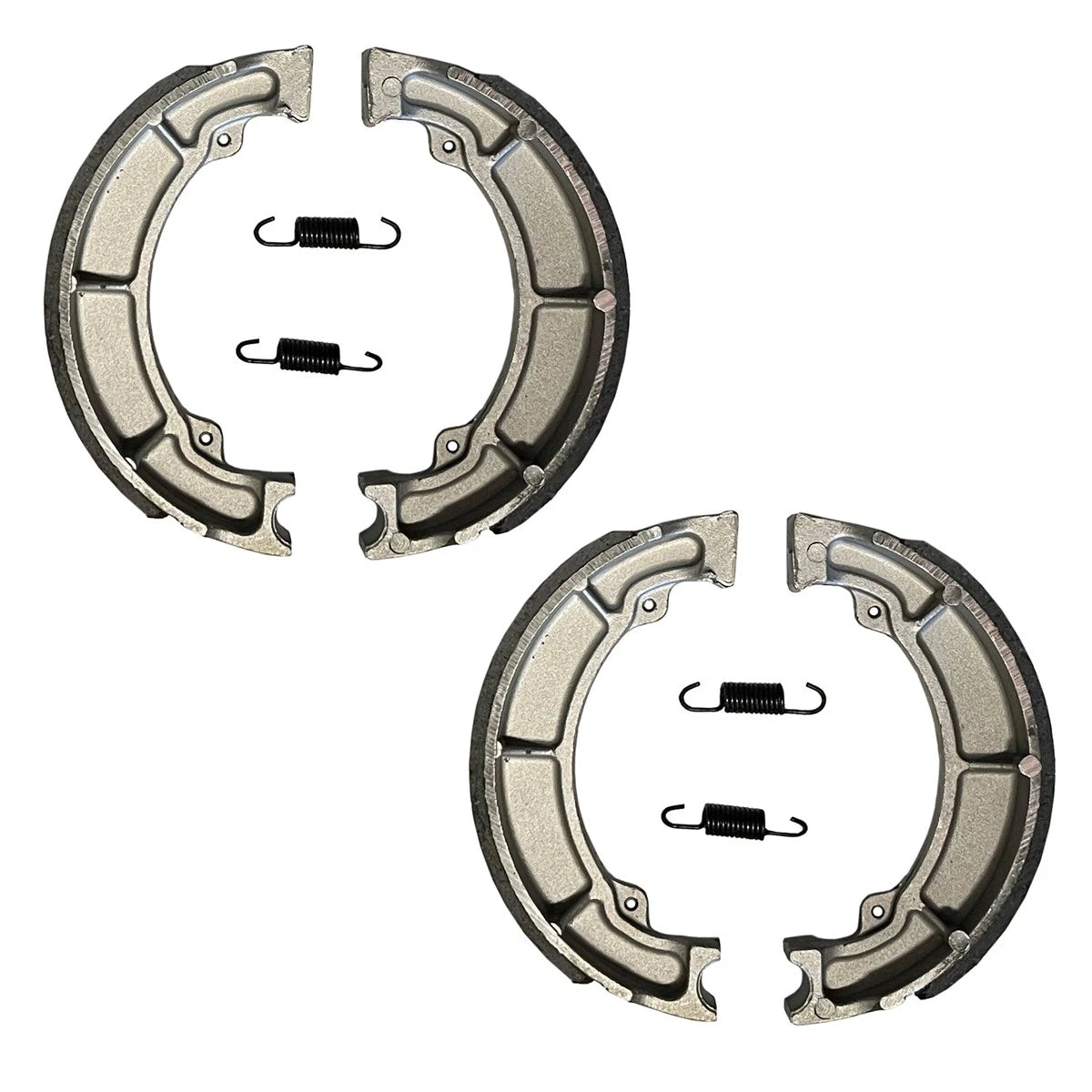 2 x Rear Brake Shoes for Kawasaki Bayou 300 2x4 (1986–2004)