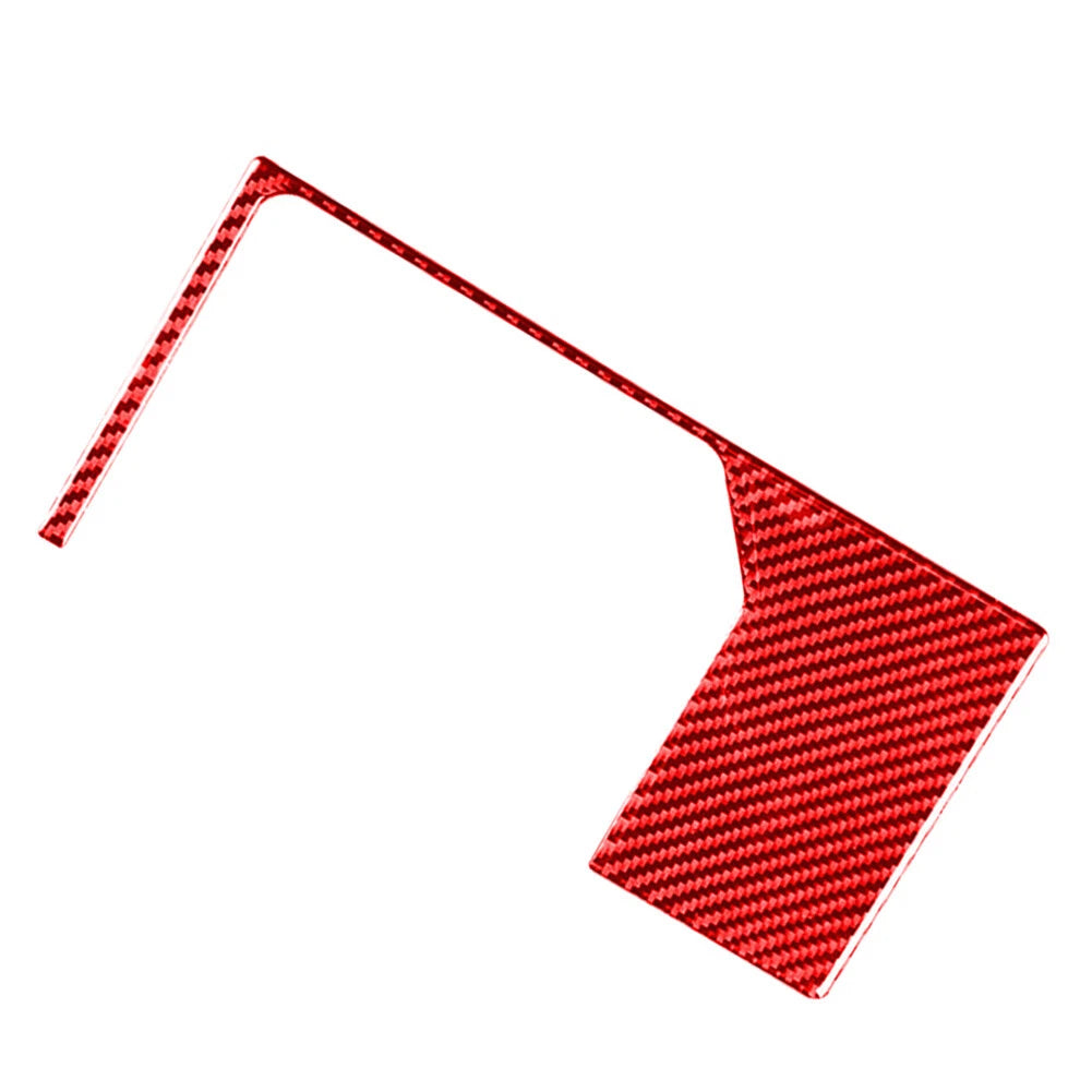 Carbon Fiber Red Gear Shift Panel Trim for Toyota Tundra (2014-2021)