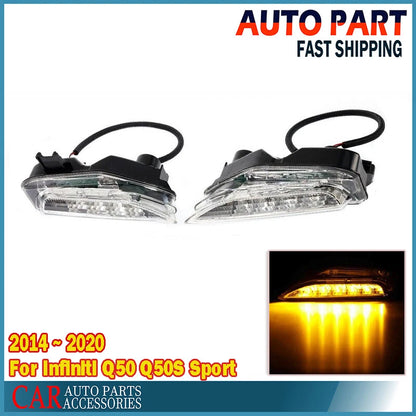 Amber LED Turn Signal Light for Infiniti Q50 Sport (2014-2019)