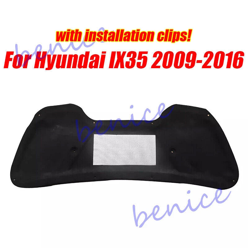 Cotton Engine Hood Insulation Heat Pad for Hyundai IX35 (2009–2016)
