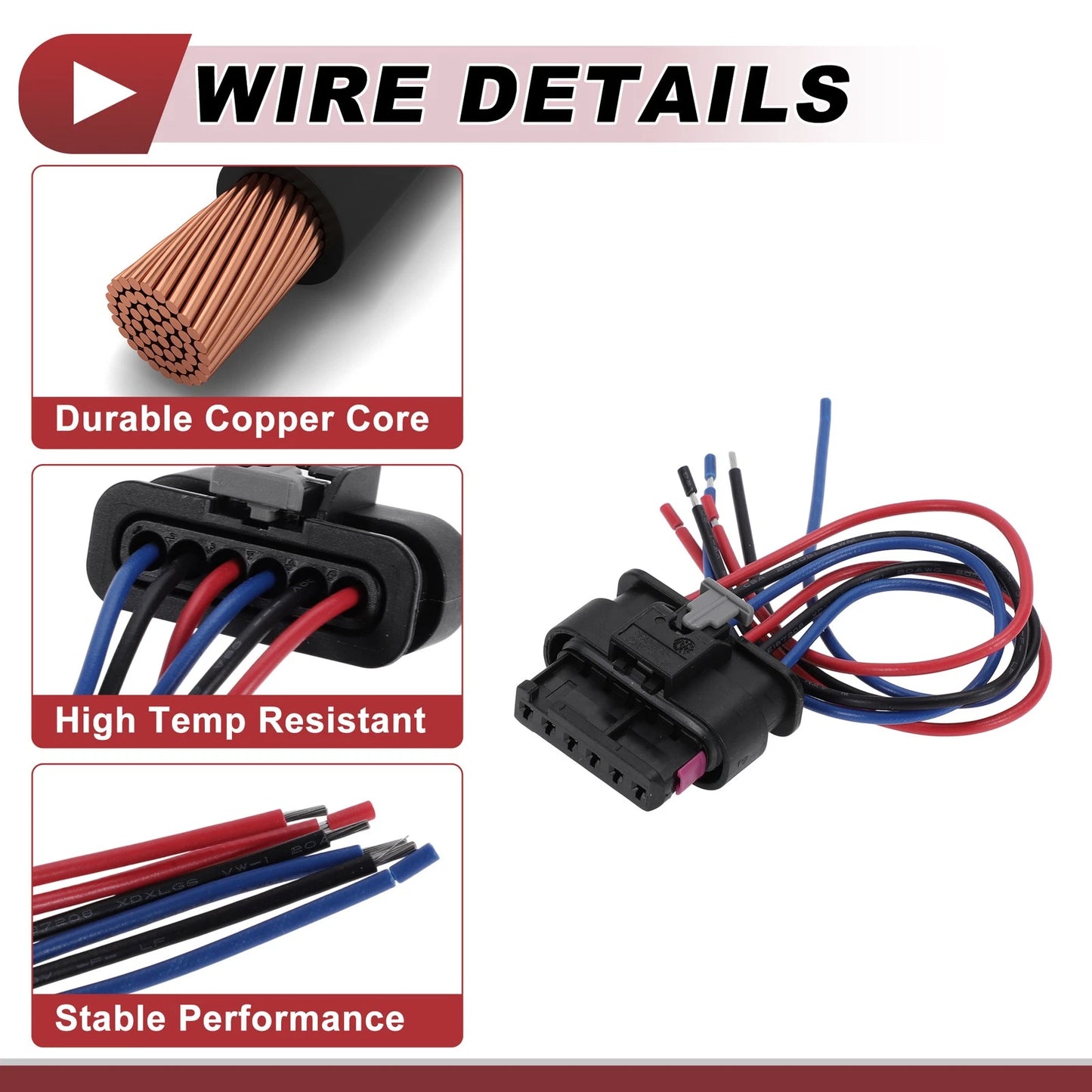 Tail Light Socket Wiring for Mini Cooper F55 (2015-2021)  Bulb Pigtails