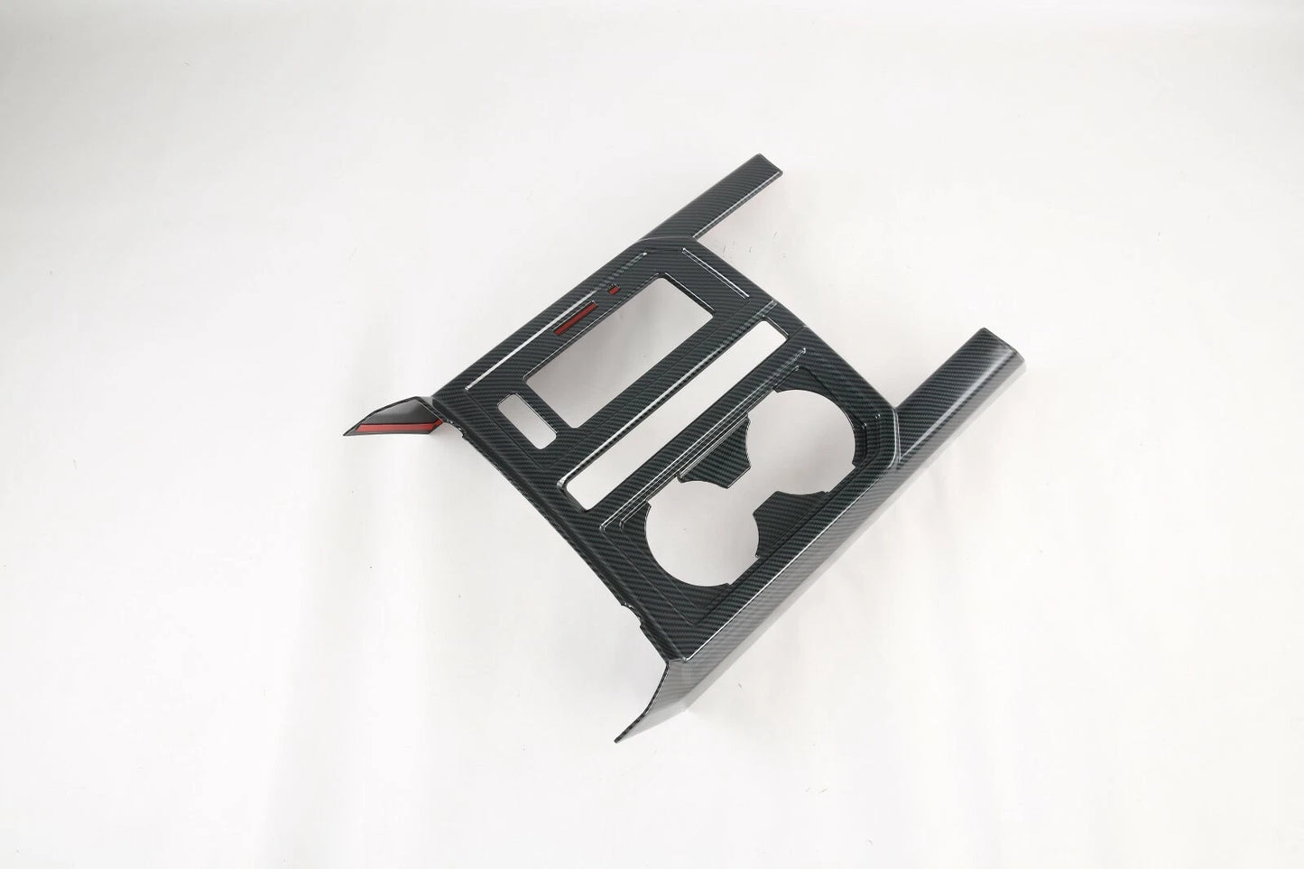 Carbon Fiber Interior Gear & Water Cup Holder Trim for Ford F150 (2015-2019)