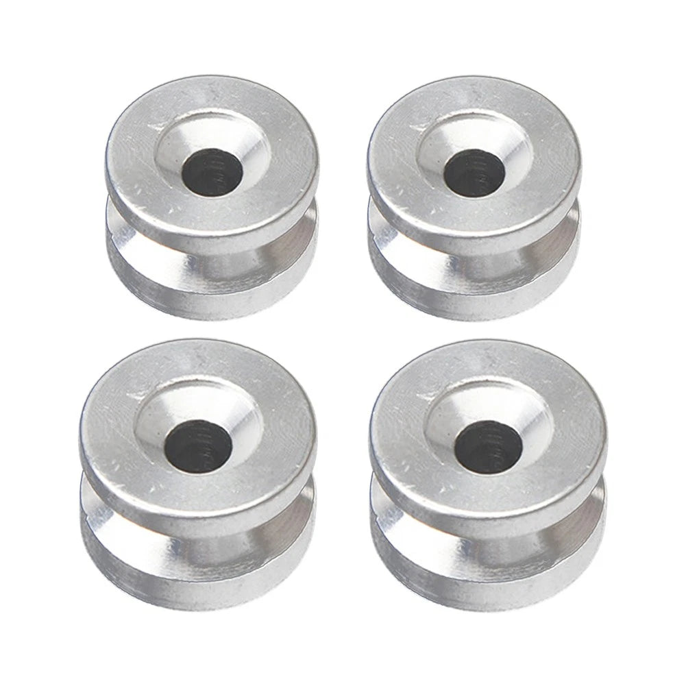 Silver Motorcycle Trunk Base Plate Tail Box Pad Bracket Spacer