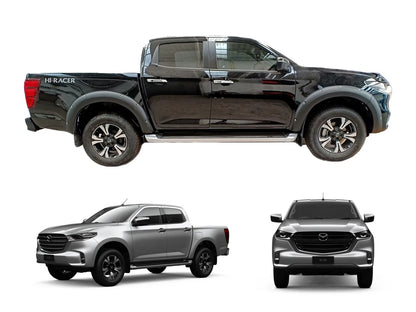 Matte Black Fender Flares for Mazda BT-50 UTE (2021-2023)